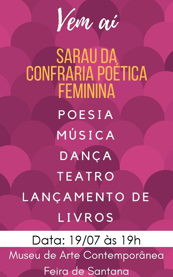 1º Sarau da Confraria Poética Feminina