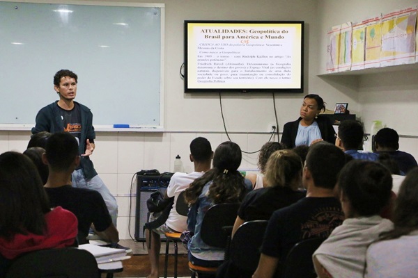 Turma Verbo 2018 em sala de aula